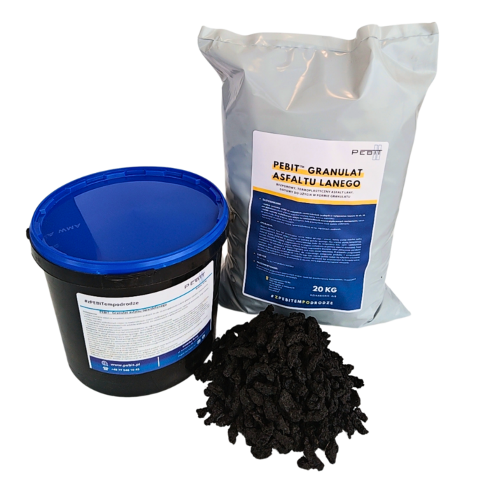 PEBIT Granulat asfaltu lanego (20 kg)